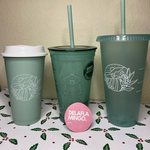 Starbucks earth day bundle tumblers hot cup cold cup